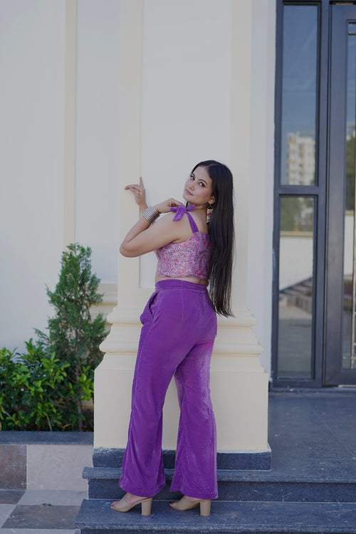 Amethyst Bloom Co-ord Set